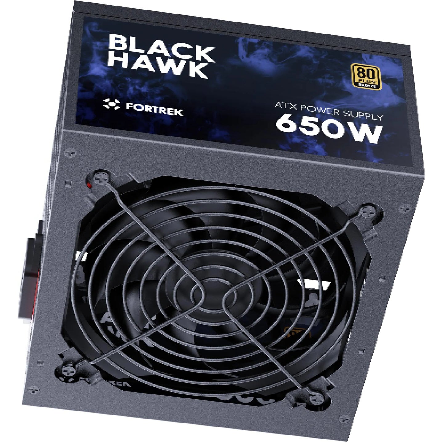 Fonte Gamer Atx Fortrek Black Hawk 650w 80 Plus Bronze Com PFC Ativo