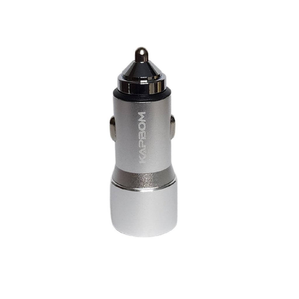 Carregador Veicular Com Duas Entradas USB e Cabo Lighting paraiPhone