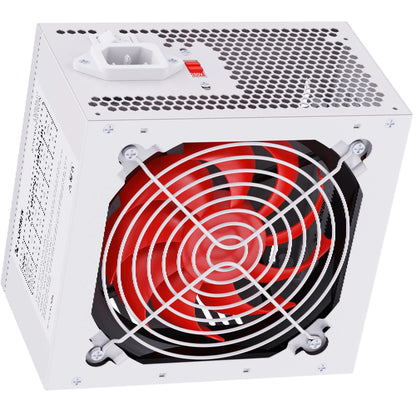 Fonte 500w Gamer Atx Fortrek Crusader Branca Bivolt 127/220v