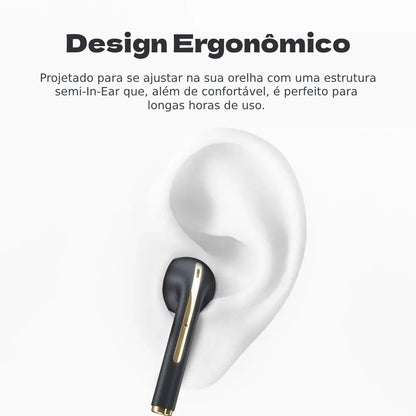 Fone De Ouvido Bluetooth Tws In-ear Gamer Com Microfone