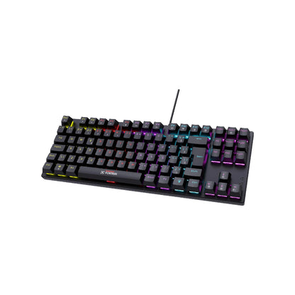 Teclado Mecânico Gamer Fortrek Gravity 80 Rainbow Outemu Red