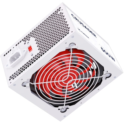 Fonte 500w Gamer Atx Fortrek Crusader Branca Bivolt 127/220v