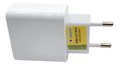 Carregador Rápido 5.1A com duas entradas USB e cabo Tipo C de 1m