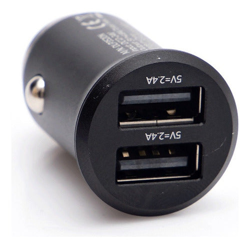 Carregador Veicular Philips Com 2 Portas Usb 2.4a 24w