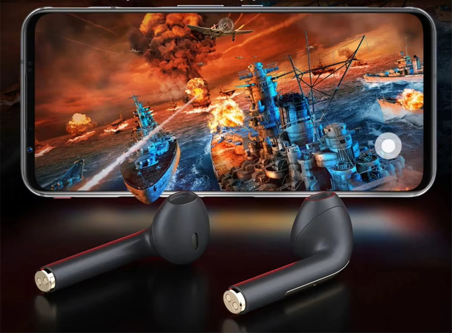 Fone De Ouvido Bluetooth Tws In-ear Gamer Com Microfone