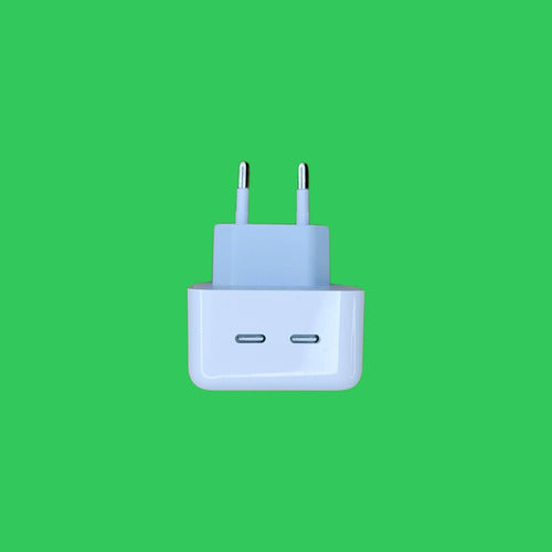 Fonte para Carregador Usb-c Rápido De 40w Com 2 Entradas Usb