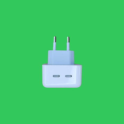 Fonte para Carregador Usb-c Rápido De 40w Com 2 Entradas Usb