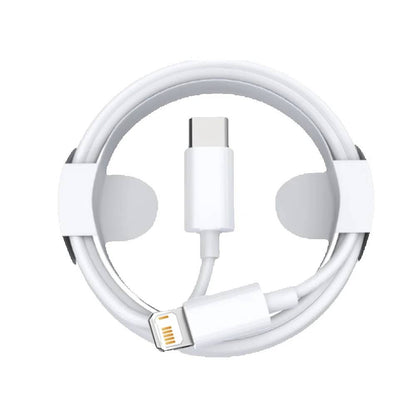 Cabo Lightning Para iPhone 18w Rápido Com Entrada Usb-c